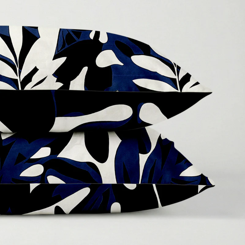 2-PACK: Kussenslopen - Painted Leafs - Image 3