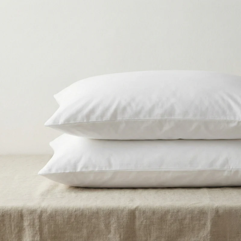 Kussenslopen Percale Katoen - 2-PACK - Wit - Image 4