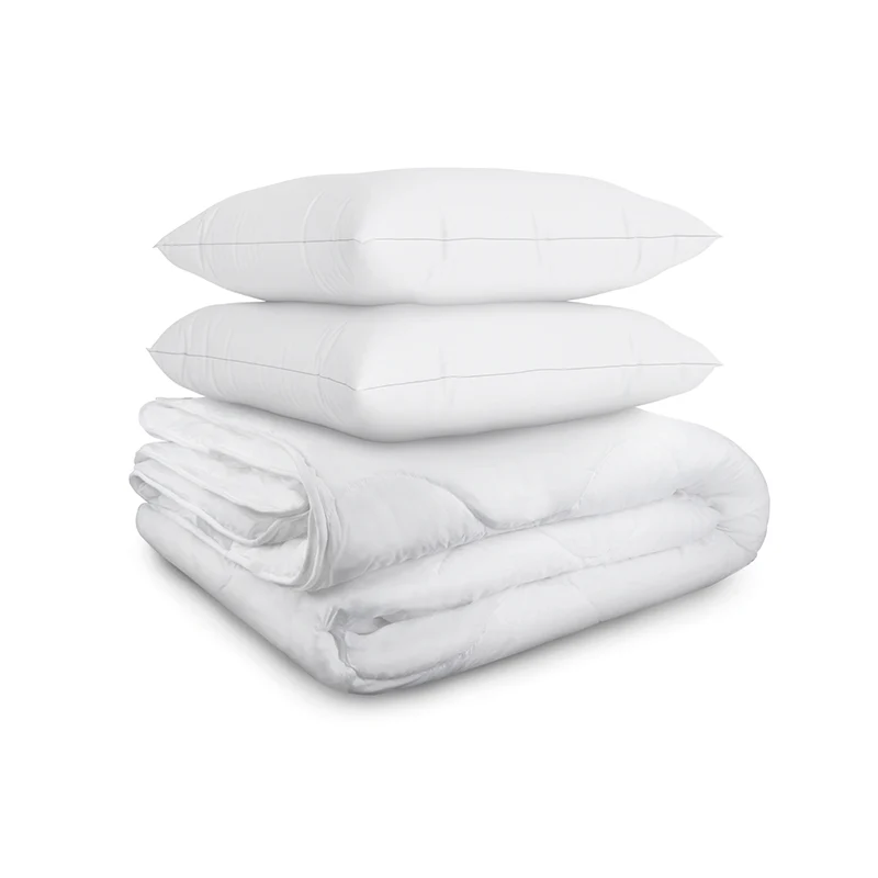 Beddengoed pakket: 2 Hoofdkussens + All Season Dekbed - 200 x 200 cm - Image 3