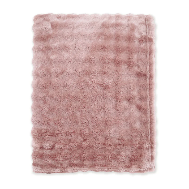 Bedsprei Ribbed Comfort - Oud Roze - Image 2