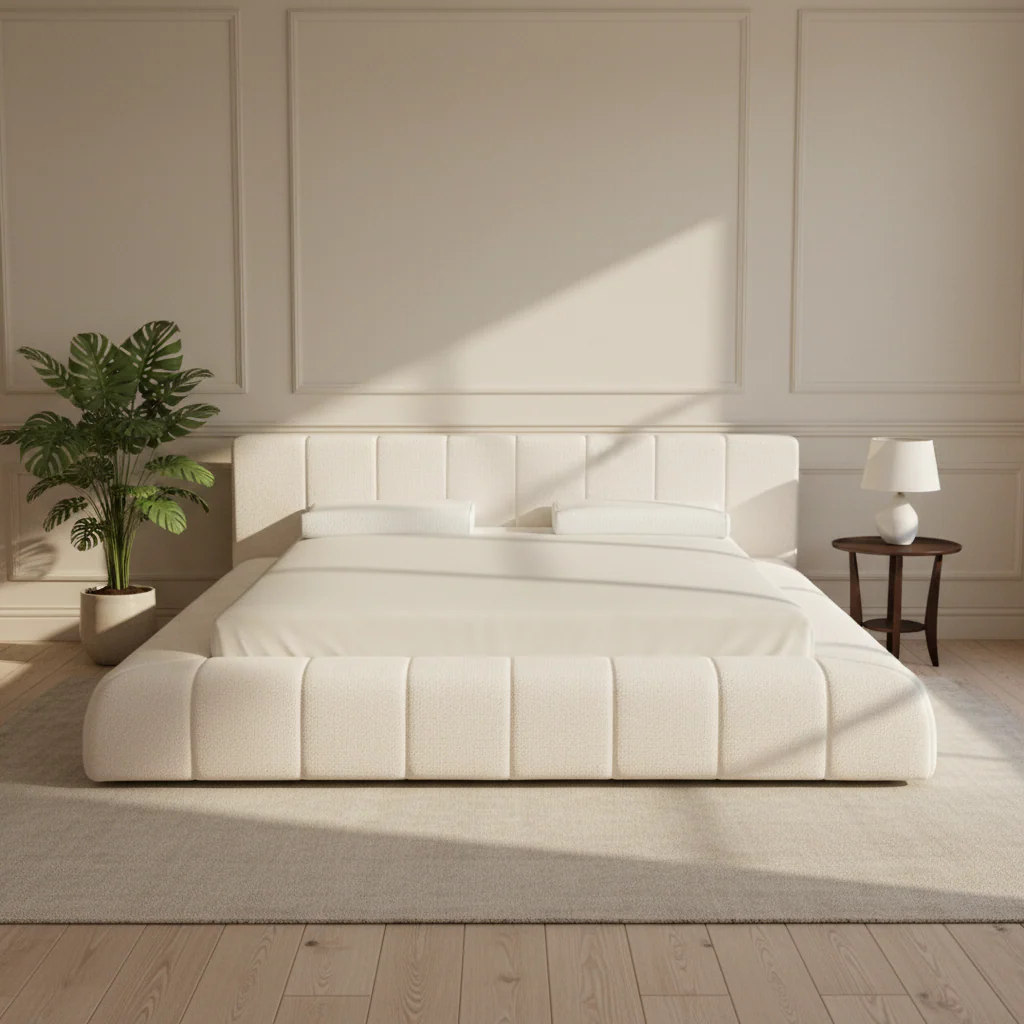 Boxspring Amour Iconic Teddy - Crème - Image 2