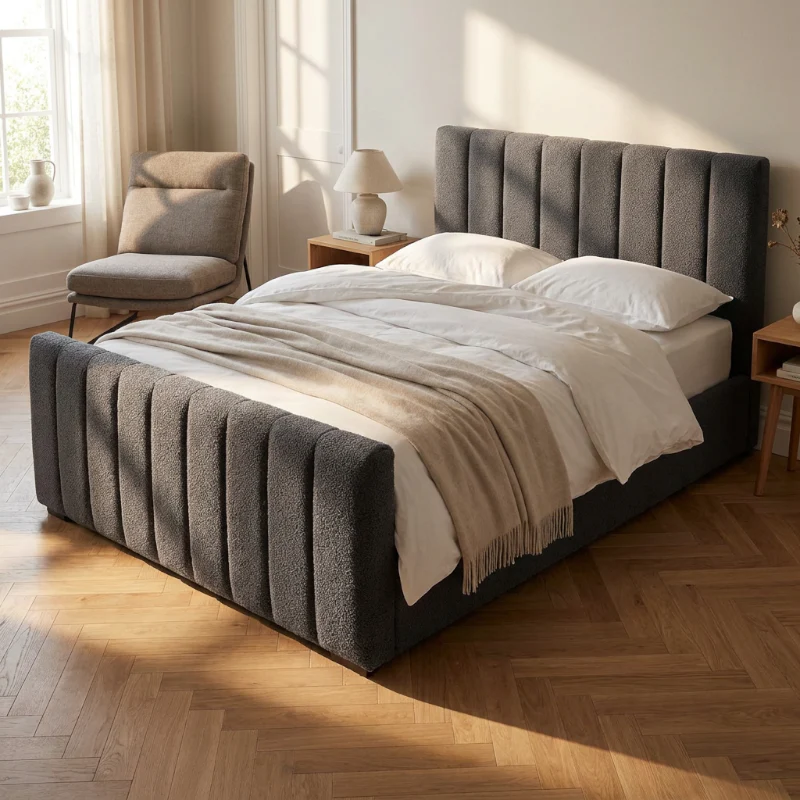 Boxspring Amour Rituals - Teddy - Antraciet - Image 4