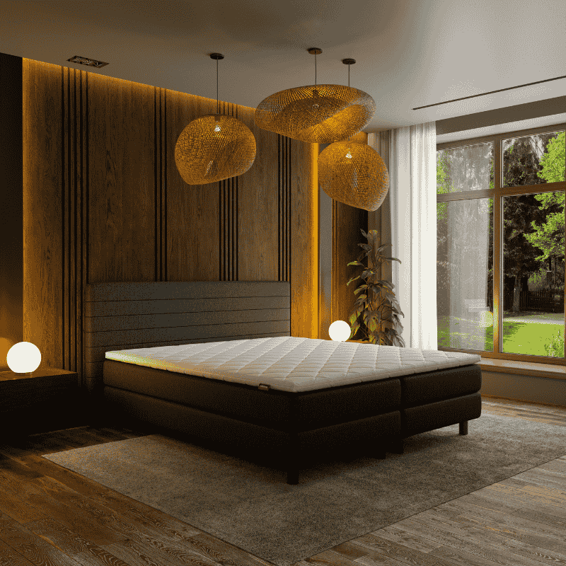 Boxspring Hotel - Straight - Zwart - Image 3