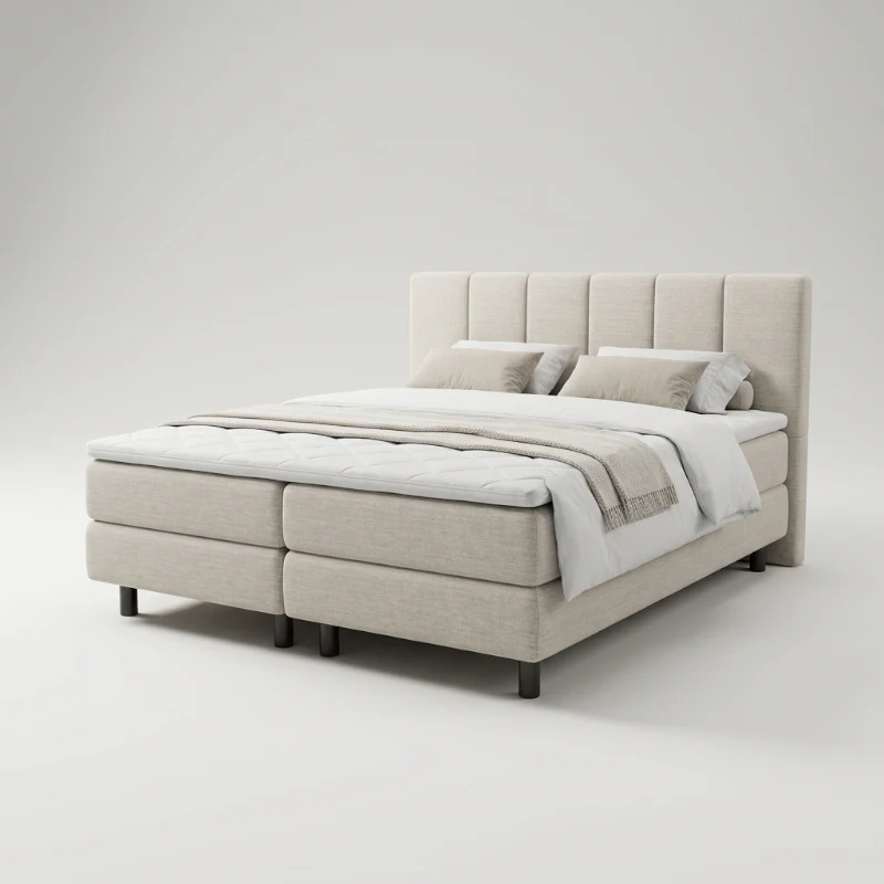 Boxspring Hotel - Wide - Beige - Image 6