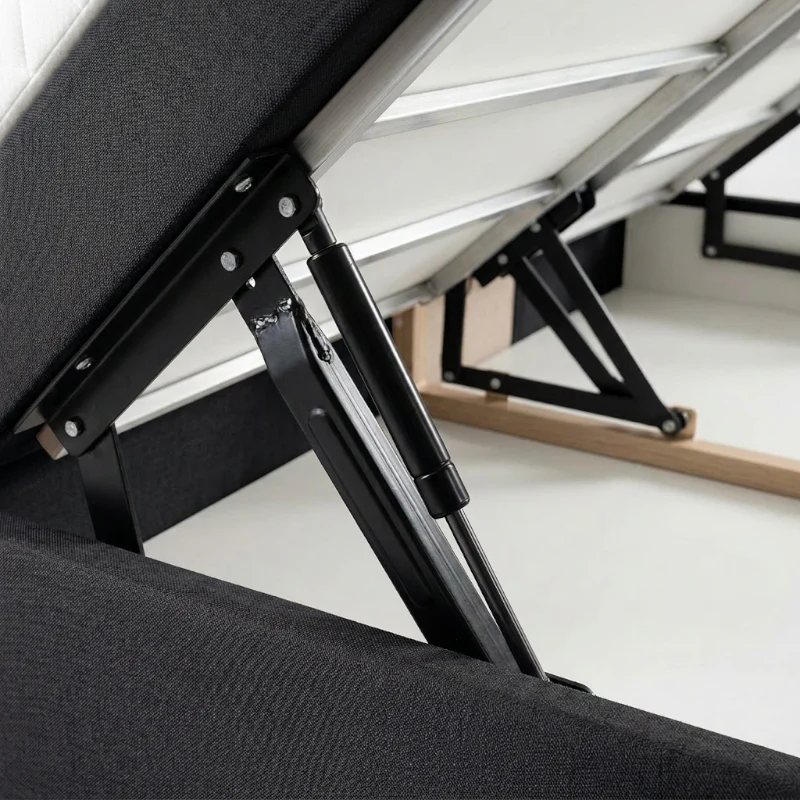 Boxspring Julia met opbergruimte - Zwart - Image 3