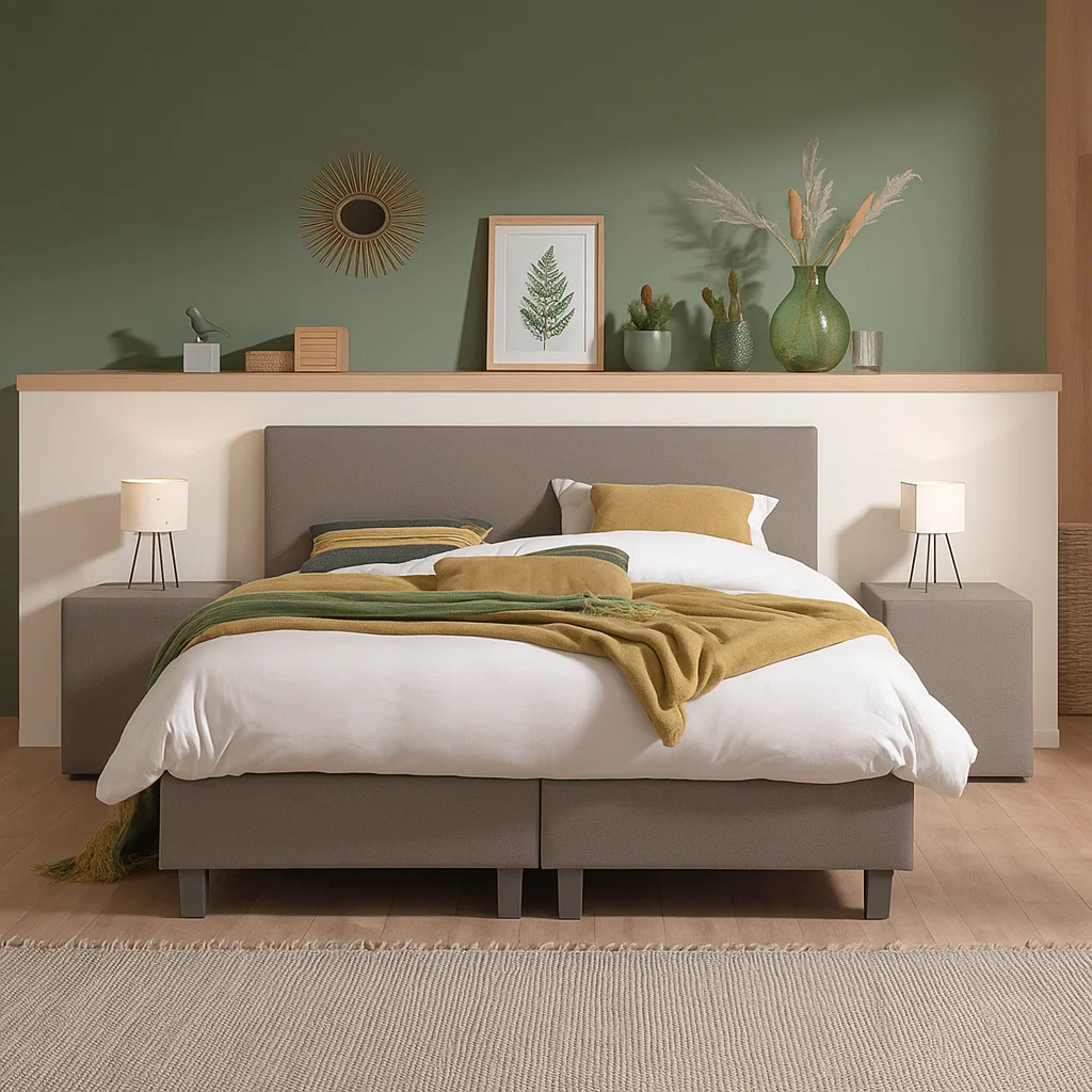 Boxspring Julia Relax - Beige - Image 2