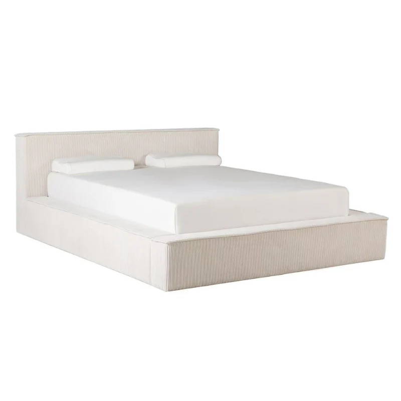Boxspring met Opbergruimte Amour Cosy - Crème - Image 7