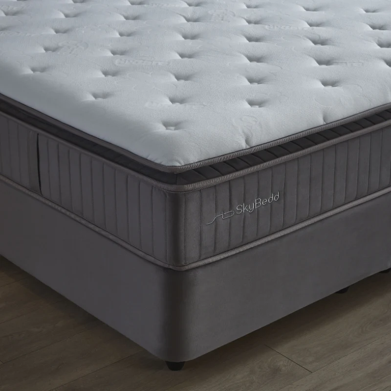 Boxspring met opbergruimte Birdybedd - Antraciet - Image 10