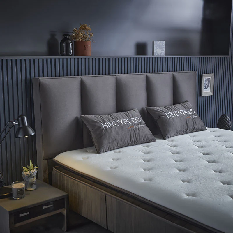 Boxspring met opbergruimte Birdybedd - Antraciet - Image 4