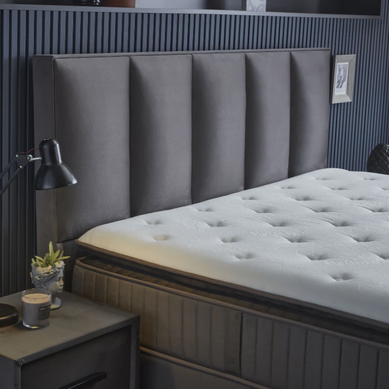 Boxspring met opbergruimte Birdybedd - Antraciet - Image 8