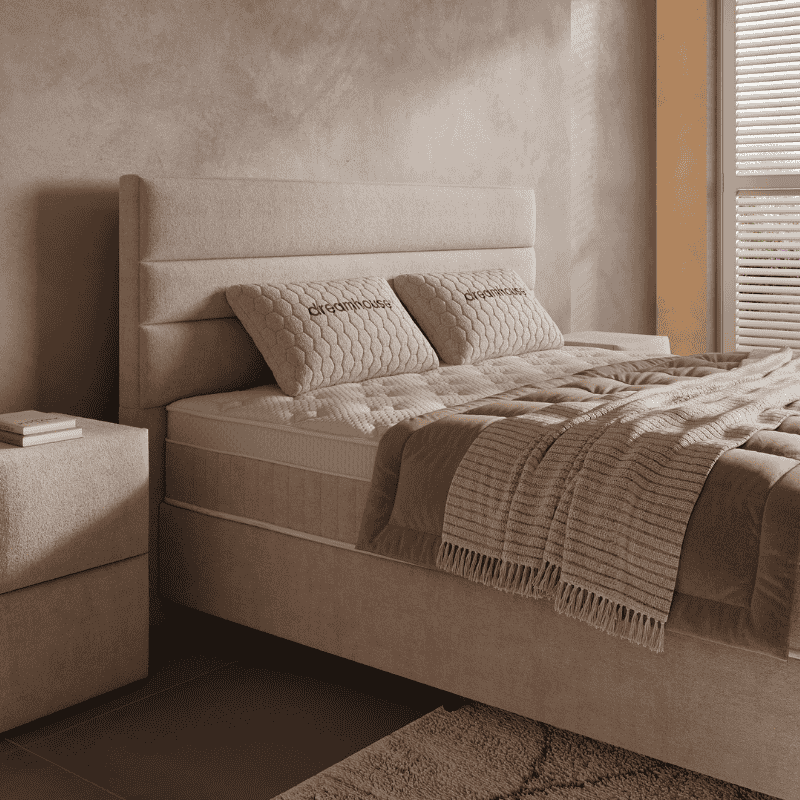 Boxspring met Opbergruimte - Horizon - Beige - Image 7