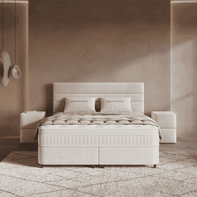 Boxspring met Opbergruimte - Horizon - Off-White - Image 5