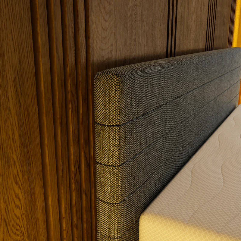 Boxspring met Opbergruimte Hotel Elegance - Antraciet - Image 5
