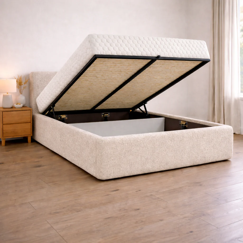 Boxspring met Opbergruimte Hotel Lounge - Beige - Image 2