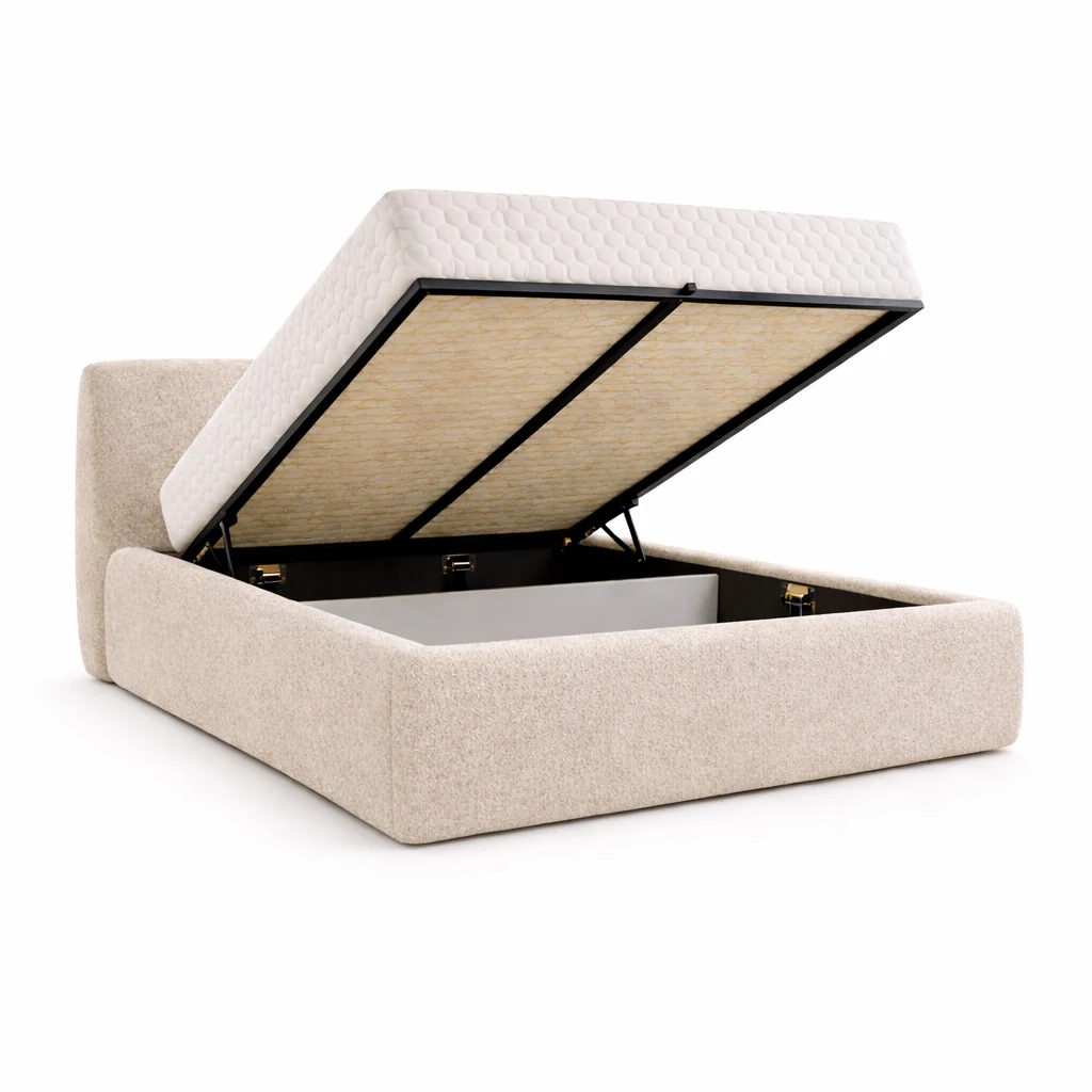 Boxspring met Opbergruimte Hotel Lounge - Beige - Image 5