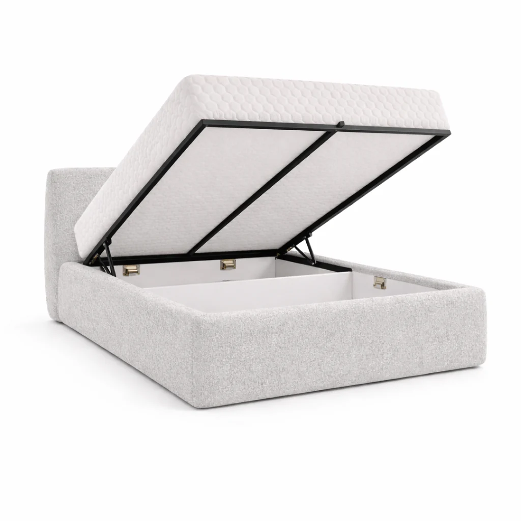 Boxspring met Opbergruimte Hotel Lounge - Lichtgrijs - Image 5