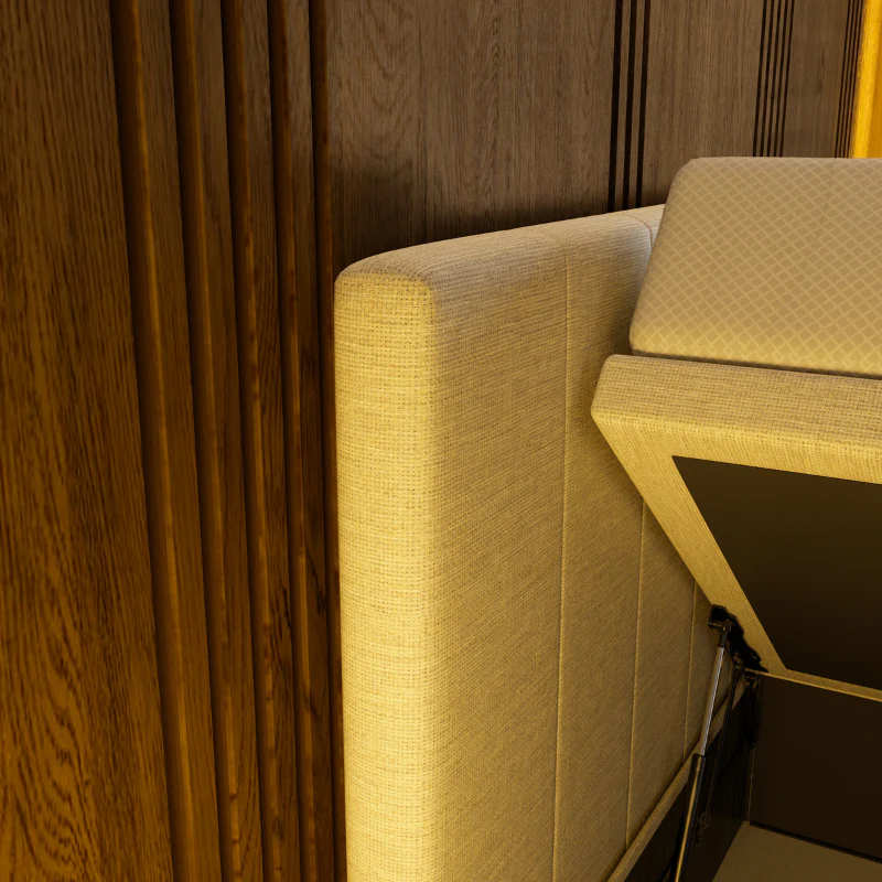 Boxspring met Opbergruimte Hotel Prestige - Beige - Image 5