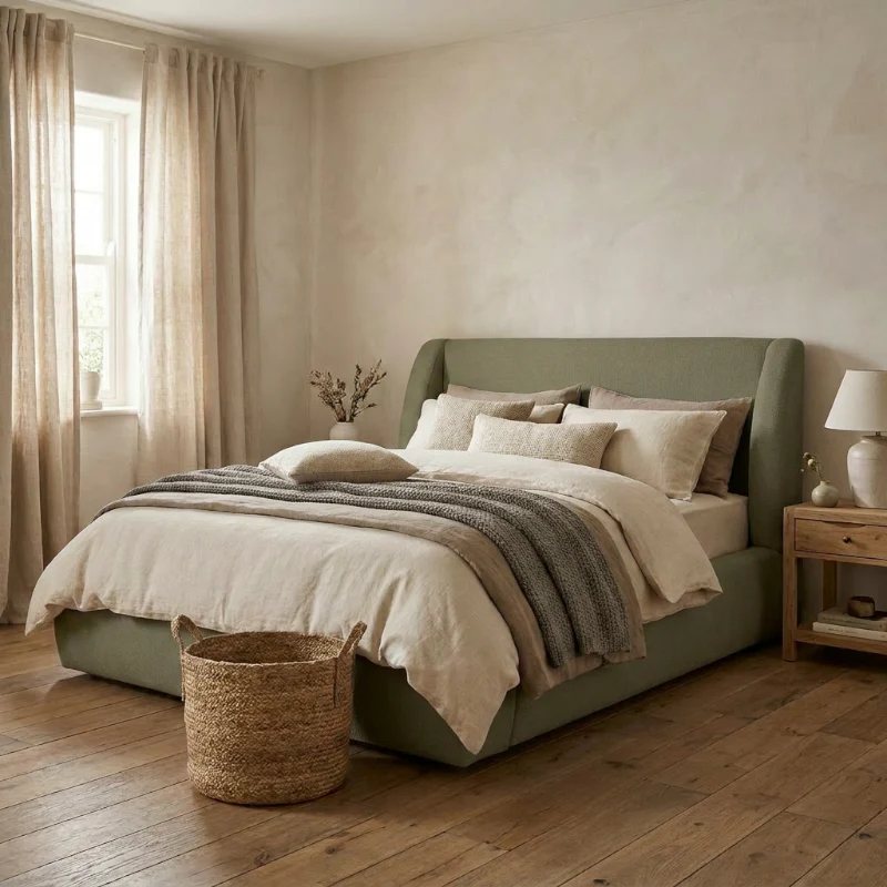 Boxspring met Opbergruimte - Milano - Groen - Image 7