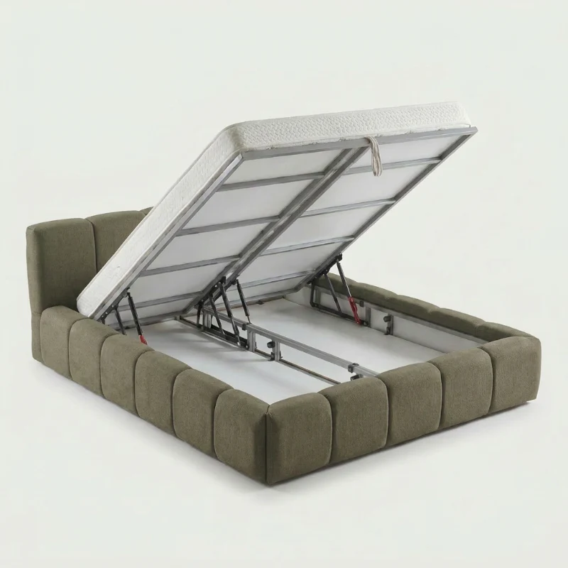 Boxspring met Opbergruimte - Palermo Deluxe - Groen - Image 10