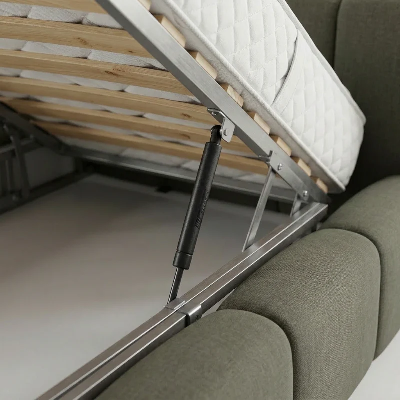Boxspring met Opbergruimte - Palermo Deluxe - Groen - Image 8