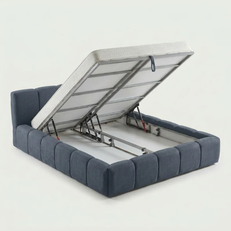Boxspring met Opbergruimte - Palermo Deluxe - Navy - Image 10