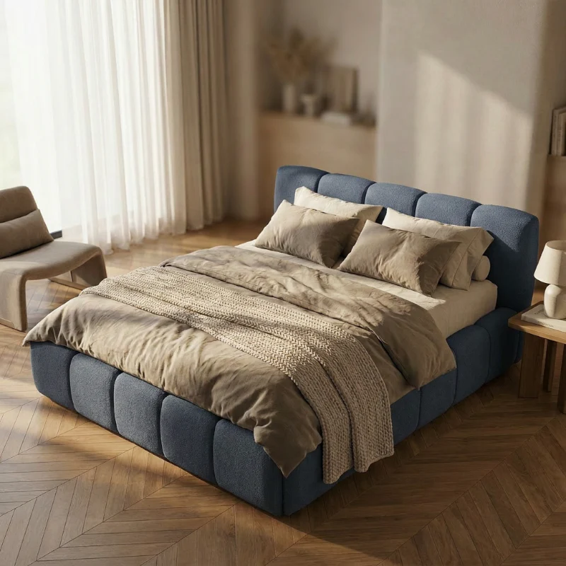 Boxspring met Opbergruimte - Palermo Deluxe - Navy - Image 2