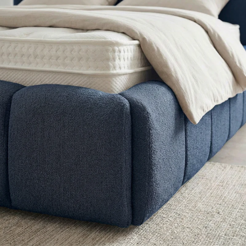 Boxspring met Opbergruimte - Palermo Deluxe - Navy - Image 4