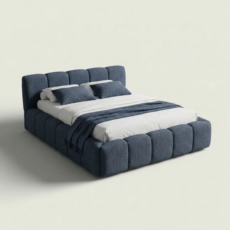 Boxspring met Opbergruimte - Palermo Deluxe - Navy - Image 8