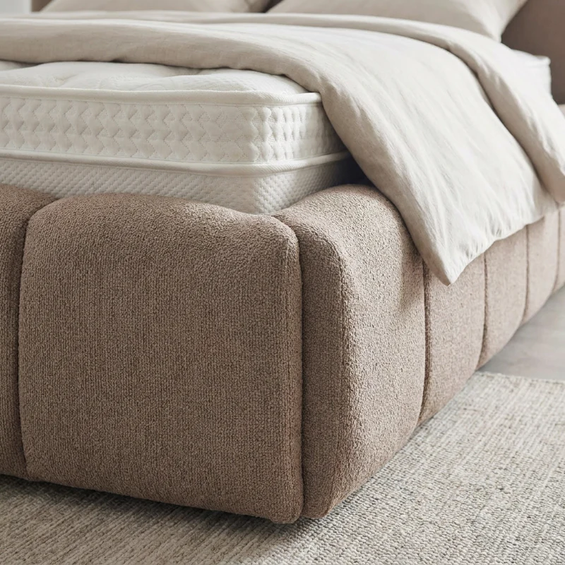 Boxspring met Opbergruimte - Palermo Deluxe - Taupe - Image 7