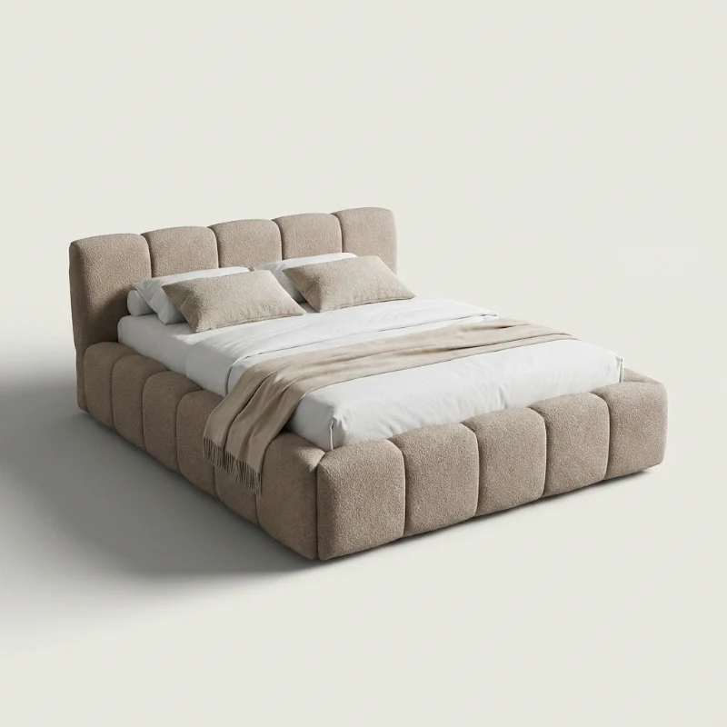 Boxspring met Opbergruimte - Palermo Deluxe - Taupe - Image 9