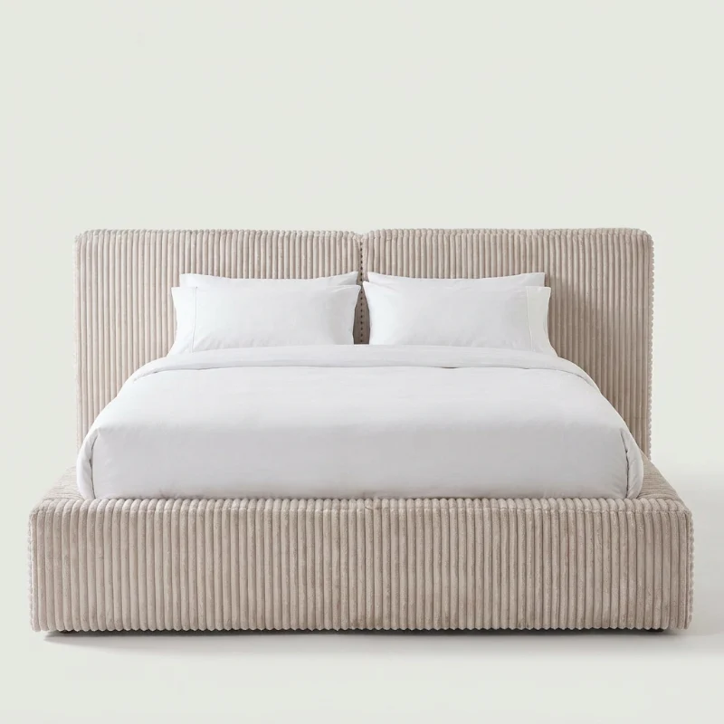 Boxspring met Opbergruimte - Salerno - Teddy Rib - Image 4
