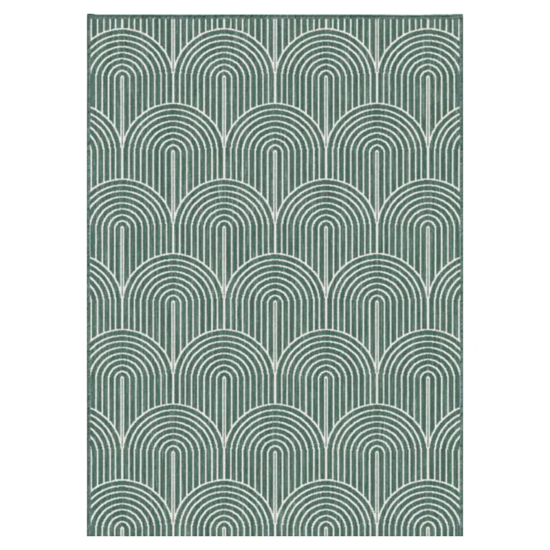Buitenkleed Dubbelzijdig Flatweave - Groen - Image 6