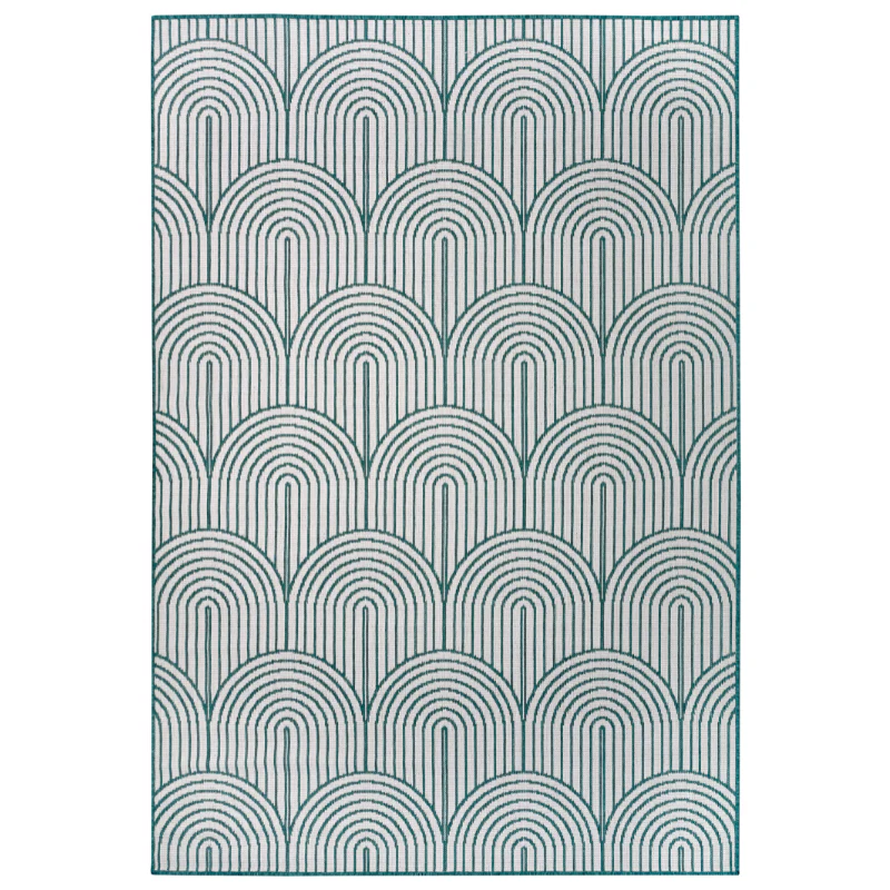 Buitenkleed Dubbelzijdig Flatweave - Groen - Image 7