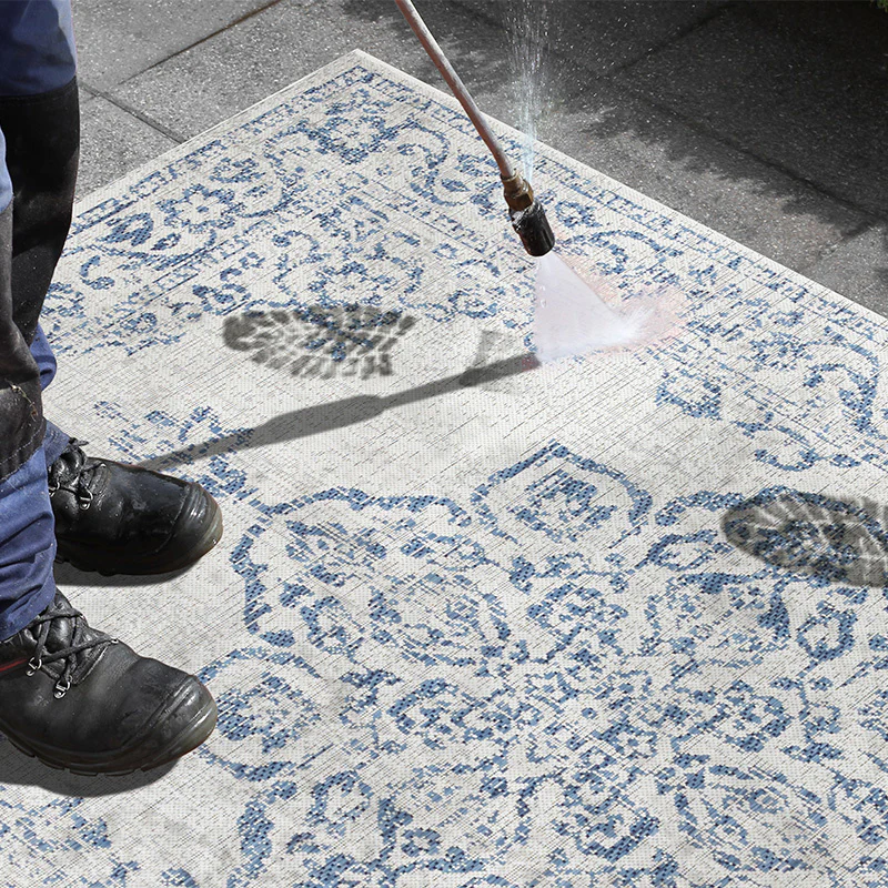 Buitenkleed Ornament - Blauw - Image 5