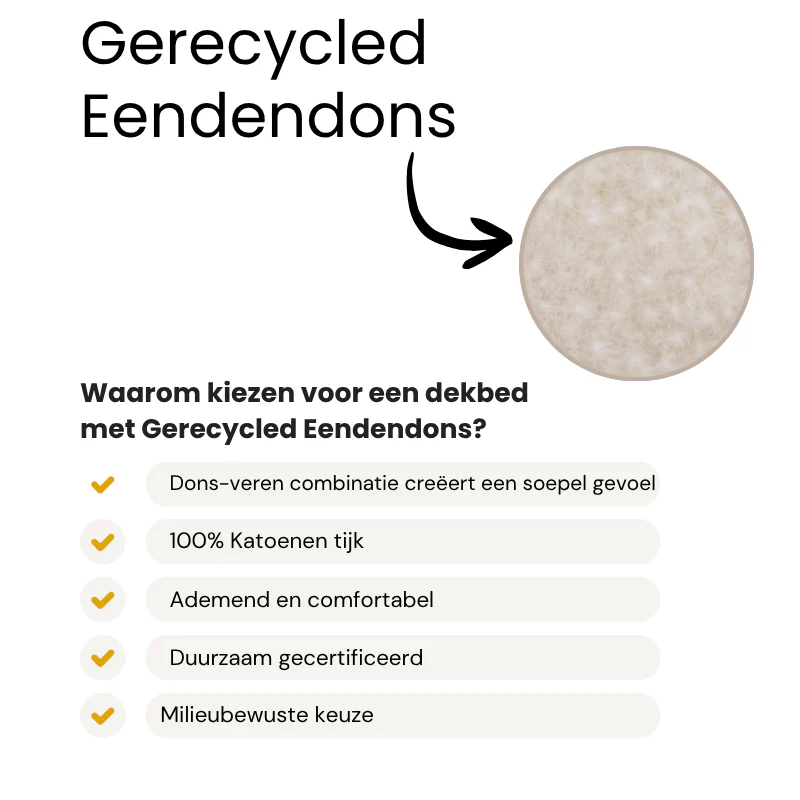 Dekbed Dons - 50% Eendendons - 4 Seizoenen - Image 3