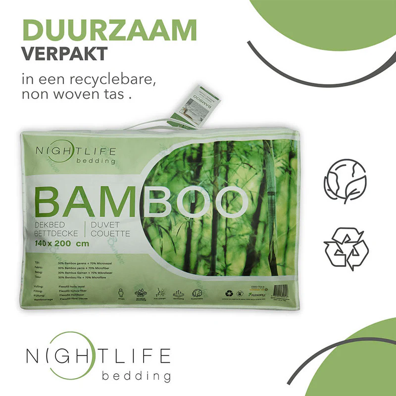 Dekbed Natural Bamboe - All Season - Image 3