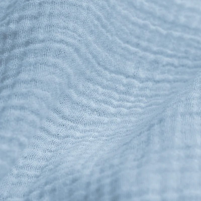 Dekbedovertrek Percale-Katoen Verkoelend - Mousseline - Blauw - Image 10