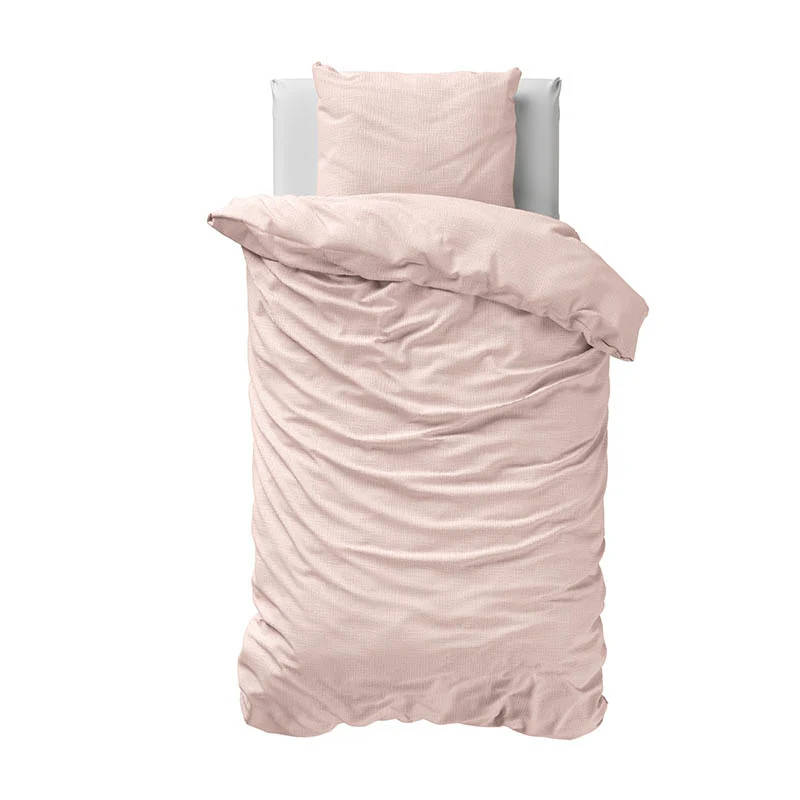 Dekbedovertrek Percale-Katoen Verkoelend - Mousseline - Roze - Image 12