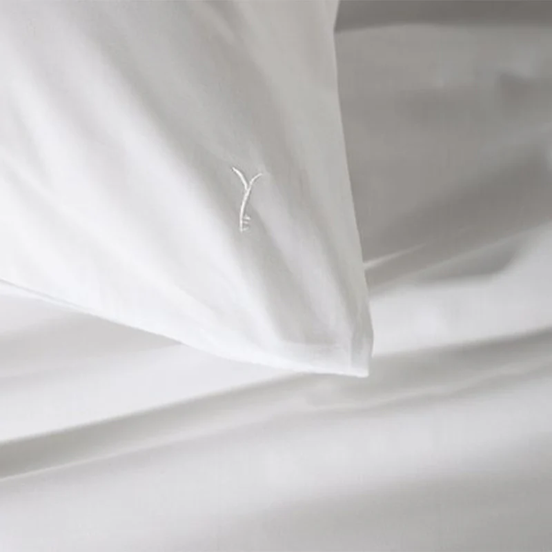 Dekbedovertrek Percale-Katoen - Wit - Image 5