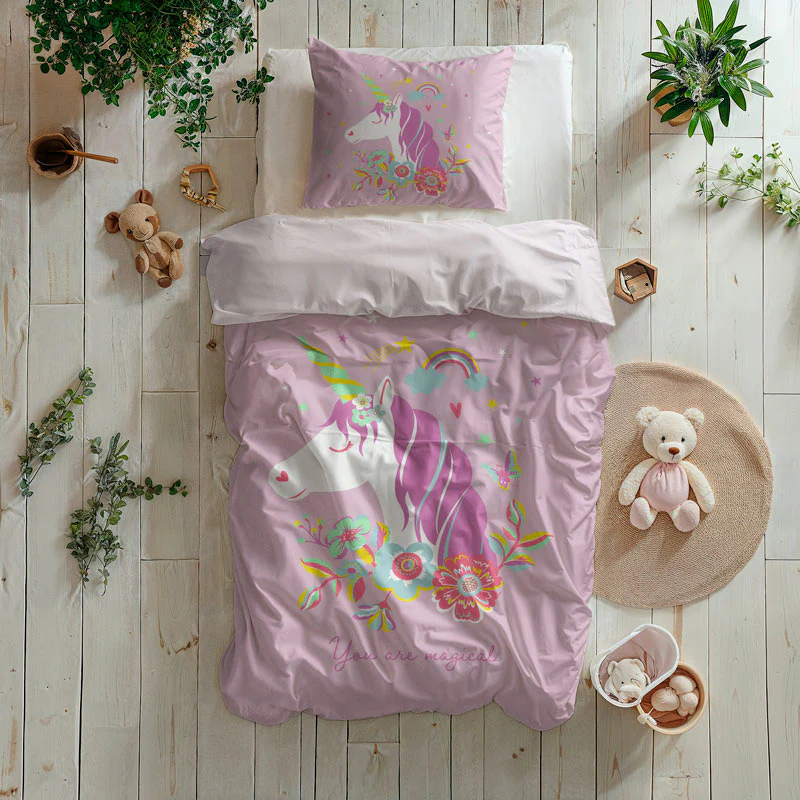 Dekbedovertrek Pink Unicorn - Image 2