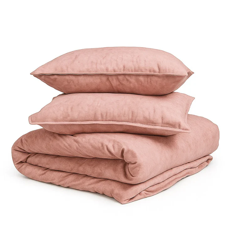 Dekbedovertrek Stonewashed - Roze - Image 2