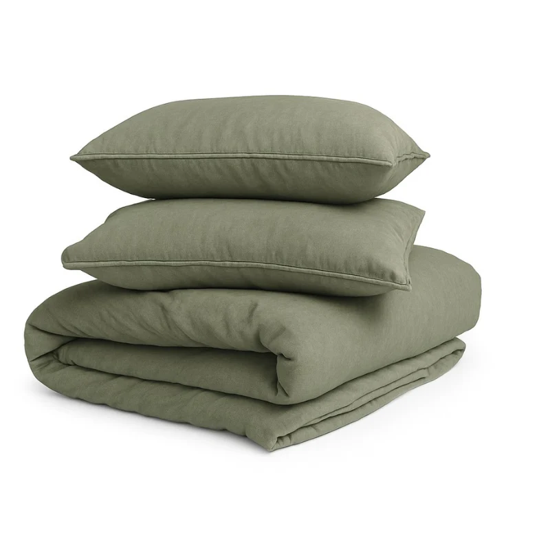 Dekbedovertrek Stonewashed - Taupe - Image 2