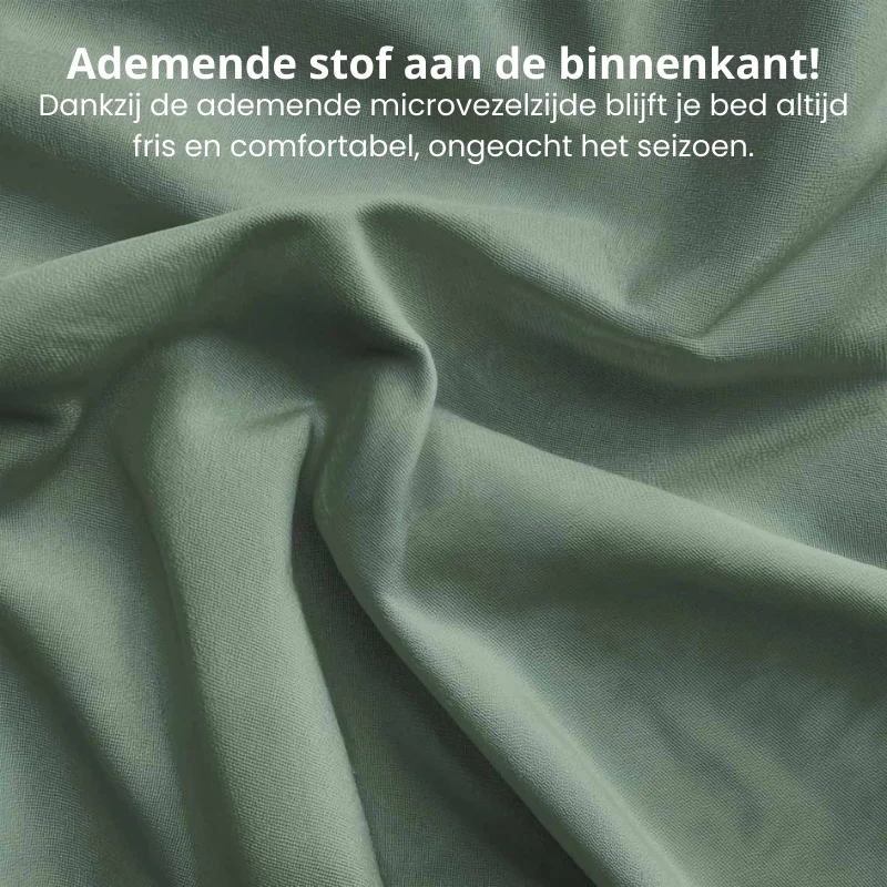 Dekbedovertrek Summer Teddy  - Groen - Image 4