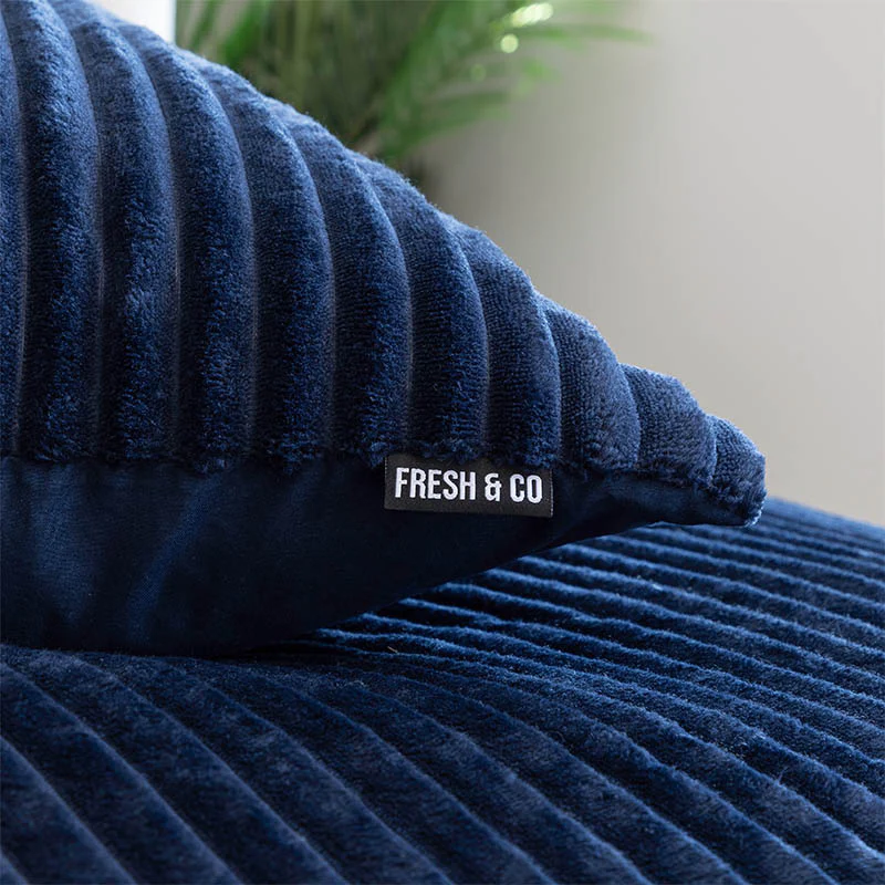 Dekbedovertrek Summer Teddy Rib - Navy - Image 5