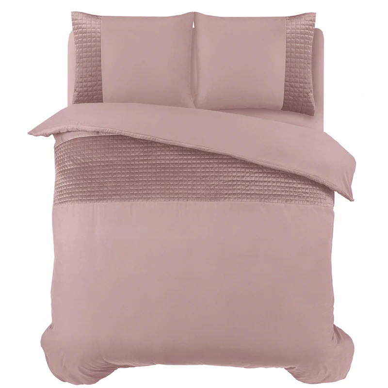 Dekbedovertrek Velvet Band - Roze - Image 9