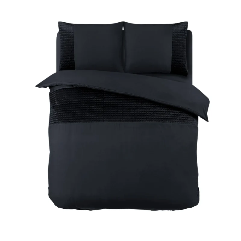 Dekbedovertrek Velvet Band - Zwart - Image 10