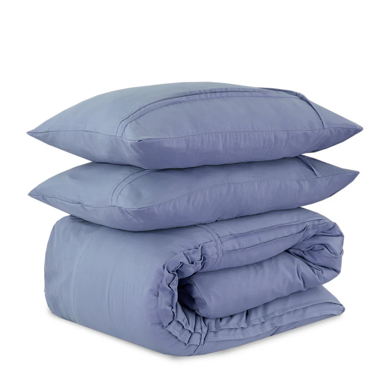 Dekbedovertrek Washed Tufted - Blauw - Image 7