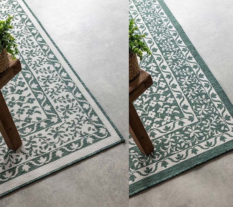 Dubbelzijdig Buitenkleed Meekly - Groen - Image 3