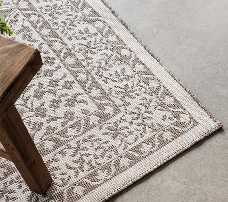 Dubbelzijdig Buitenkleed Meekly - Taupe - Image 3