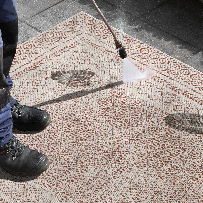 Dubbelzijdig Buitenkleed Victoria - Terra - Image 4